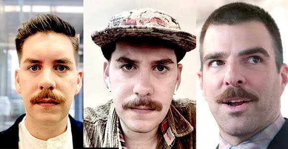 Chevron Mustache Styles